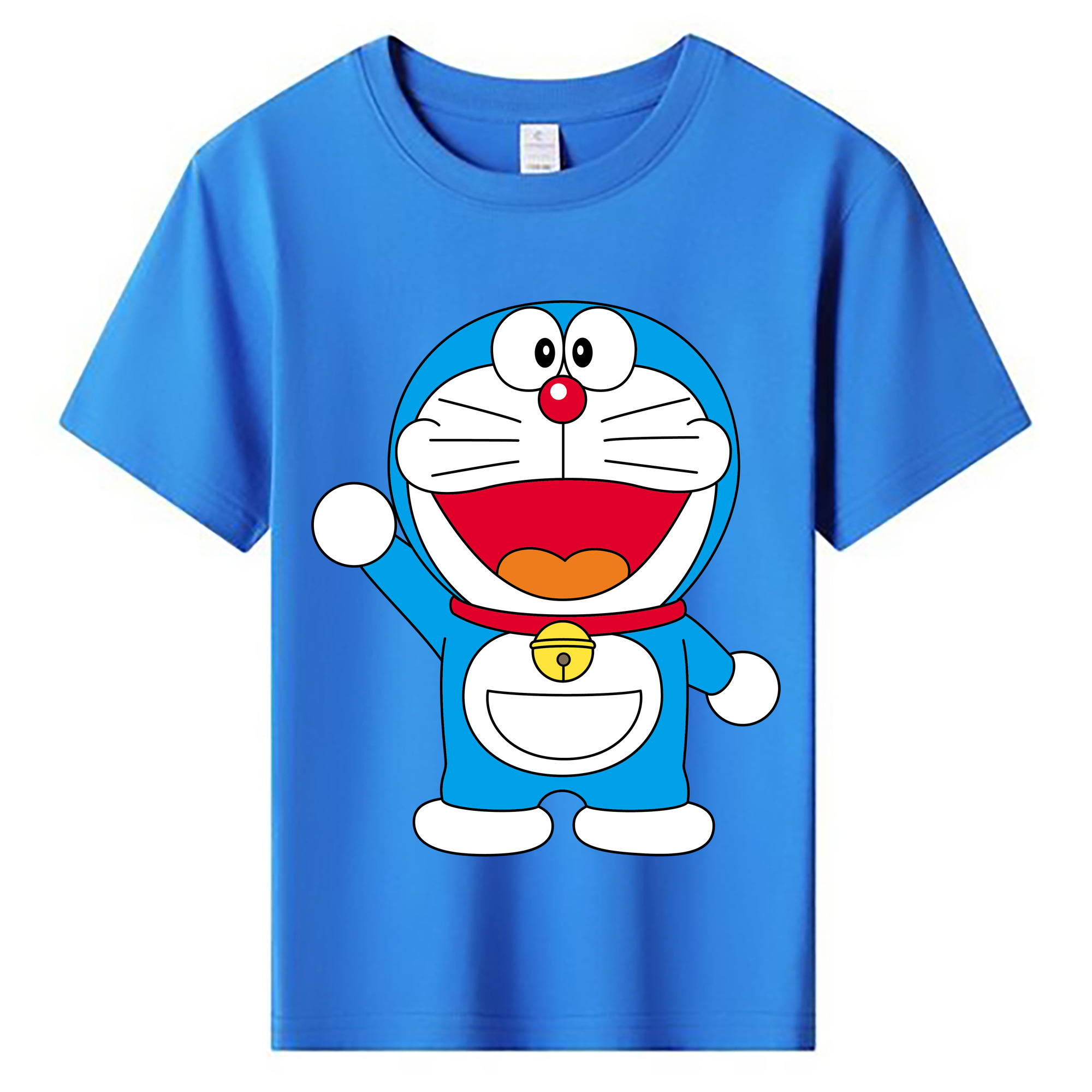 （画像用） ドラえもん Doraemon 綿100％キッズTシャツ（フロントプリント）